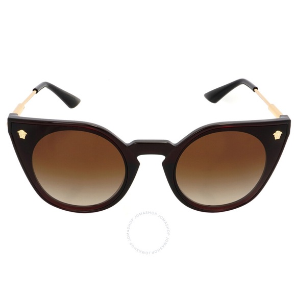 Authentic Versace brown gradient cat eye sunglasses - Picture 2 of 12